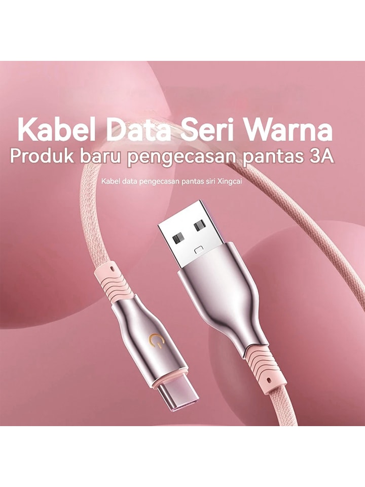 SmartCase USB-Typ-C-Kabel in Rosa - (L)1,2 m günstig kaufen onesize