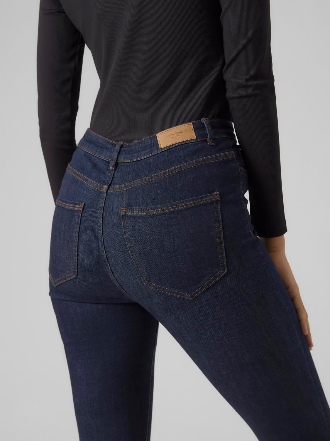 VMSOPHIA Hohe Taille Skinny Fit Jeans