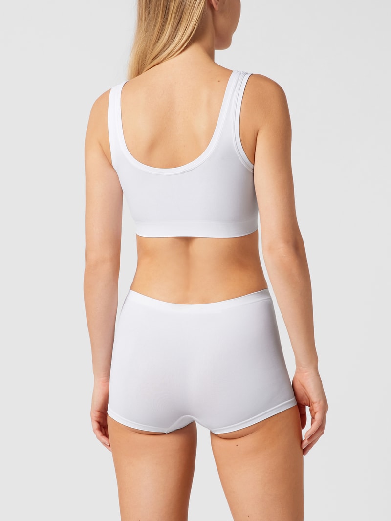 Bustier aus Mikrofaser Modell Touch Feeling in weiß