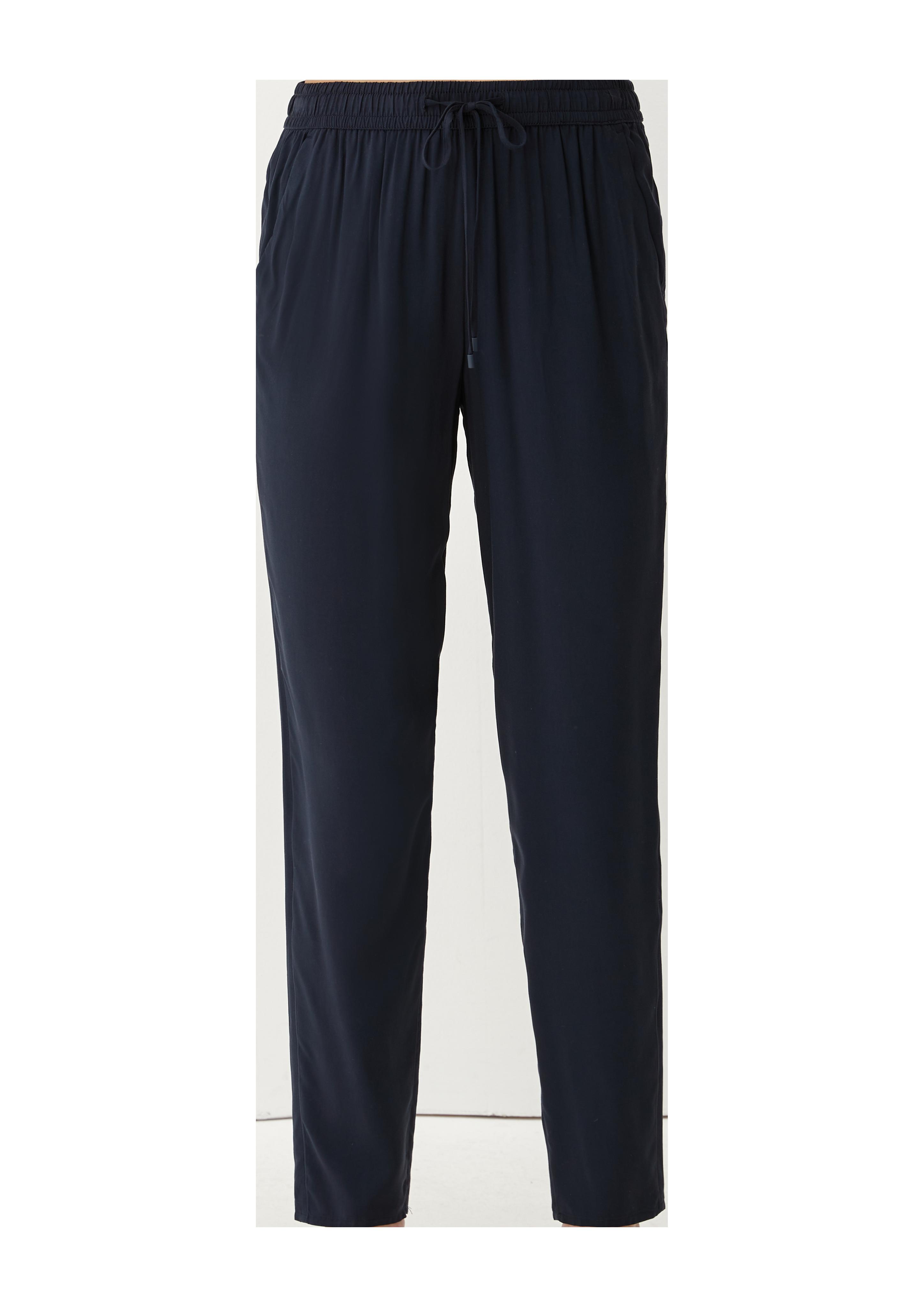 Relaxed: Hose aus reiner Viskose  2132619-5959
