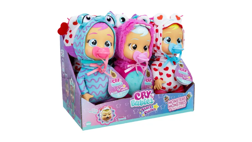 Cry Babies Tiny Cuddles Monsters, 1 Stück, sortiert