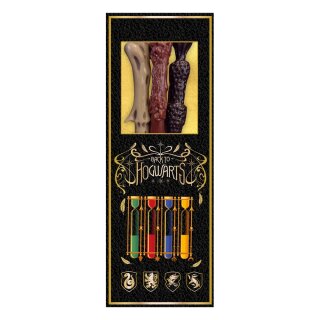 Harry Potter 3er-Pack Zauberstabstifte Colourful Crest