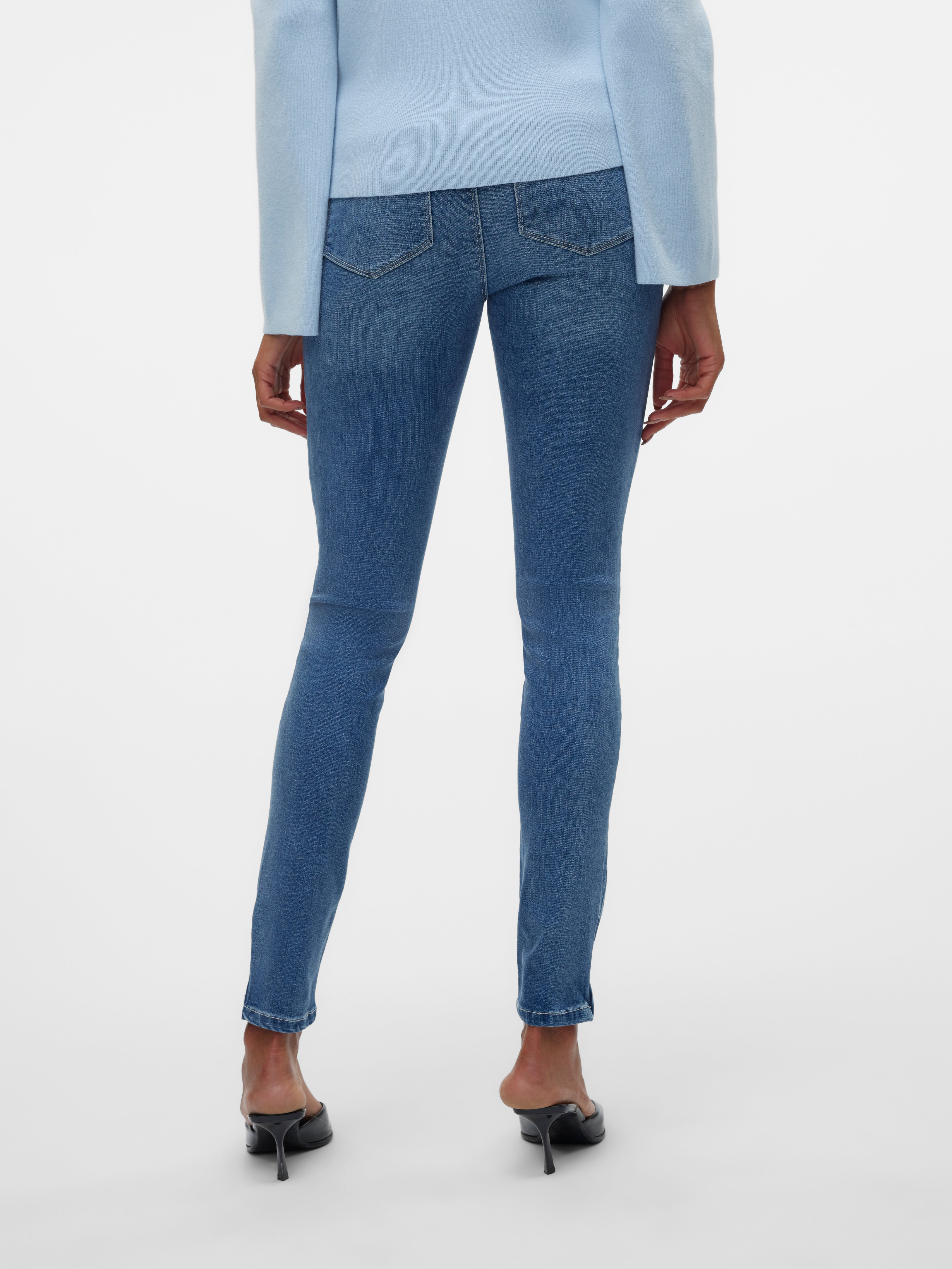 VMPOSH Mid Rise Skinny Fit Jeans