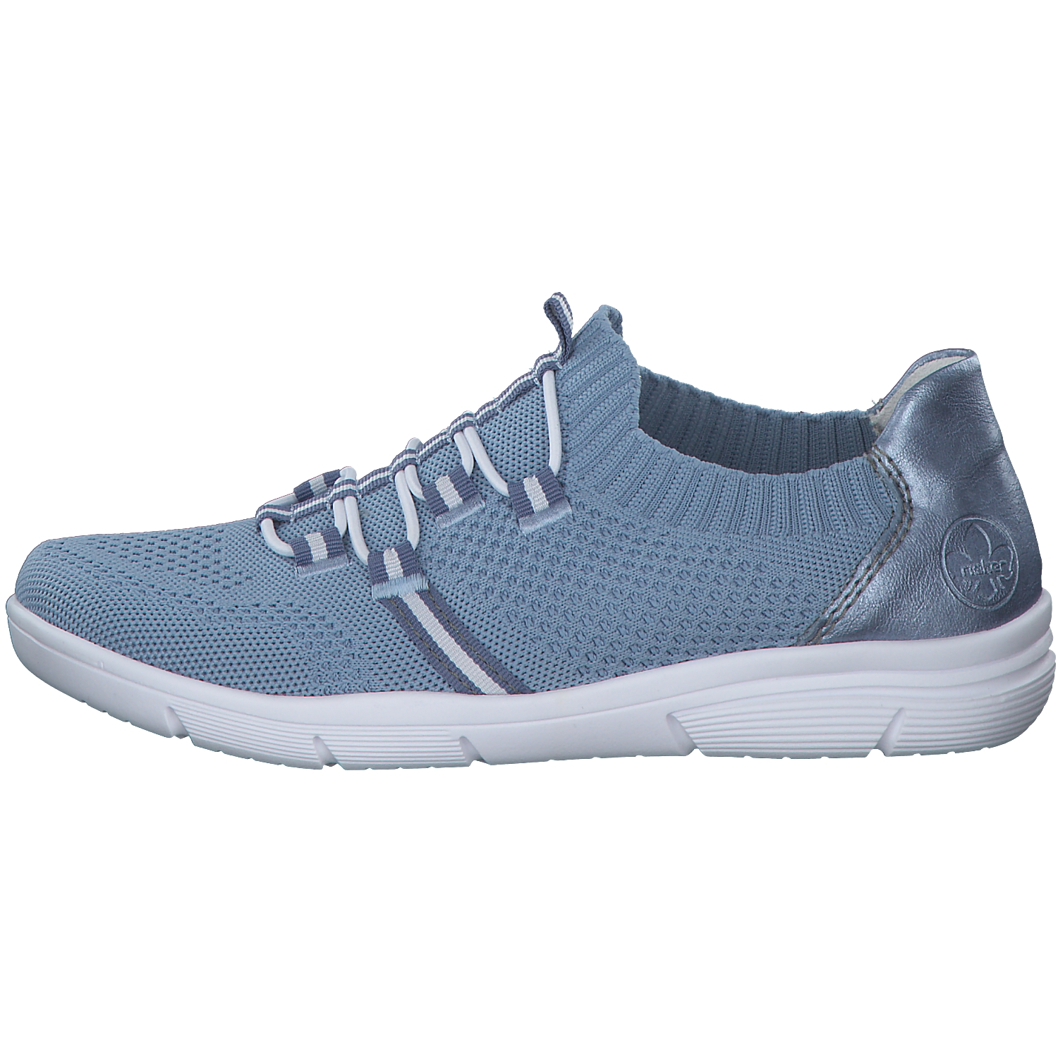 Rieker L7462, Slip-On-Sneaker, Damen, Blau