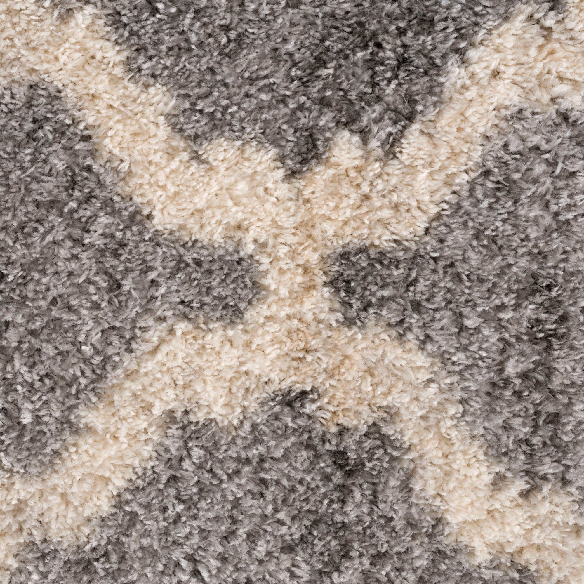 Hochflor-Teppich Versay 1550, Sanat, rechteckig, Höhe: 45 mm, Wohnzimmer, Langflor, Shaggy Teppich