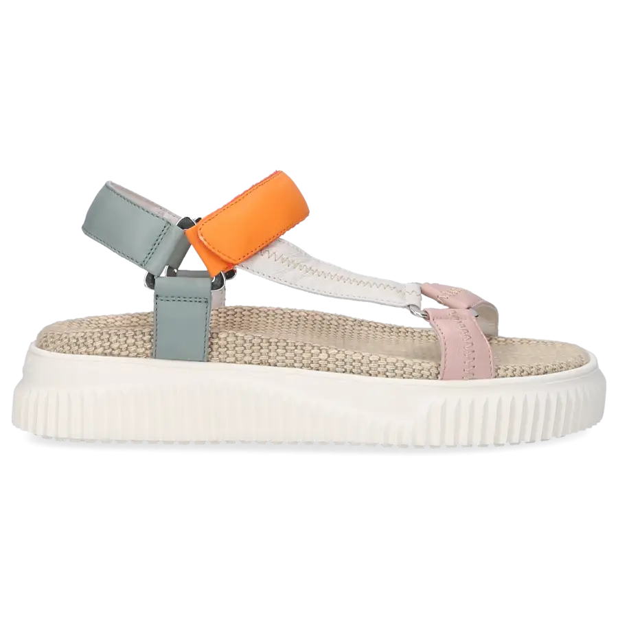 VOILE BLANCHE - Sandalen LISA 40 Kalbsleder - weiß