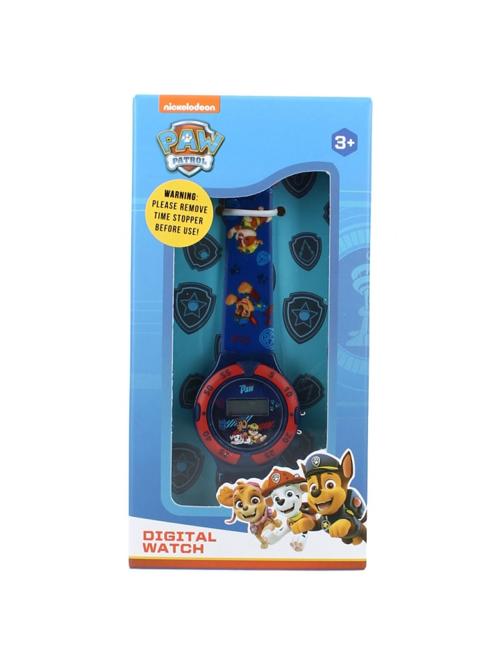 Paw Patrol Paw Patrol Digitale Armbanduhr Buntes Design für Kinder in Blau günstig kaufen onesize