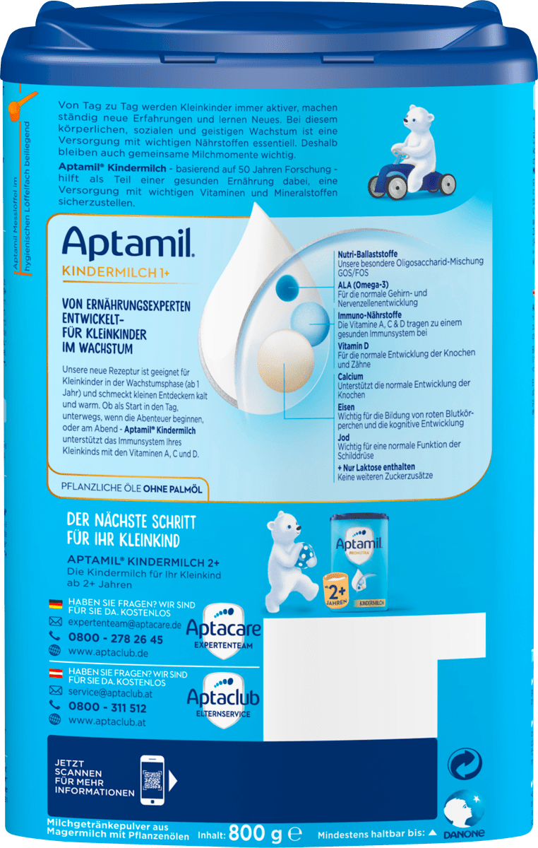 Kindermilch Pronutra ab 1 Jahr, 800 g