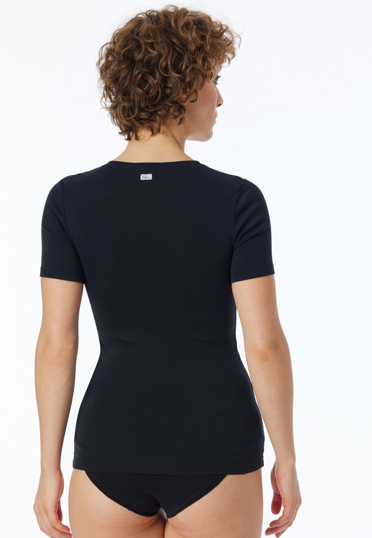 Shirt kurzarm schwarz - Revival Berta