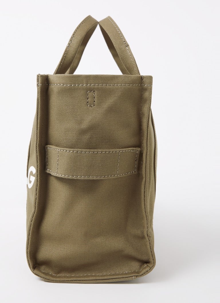 Geantă tote Marc Jacobs The Small Traveler cu logo