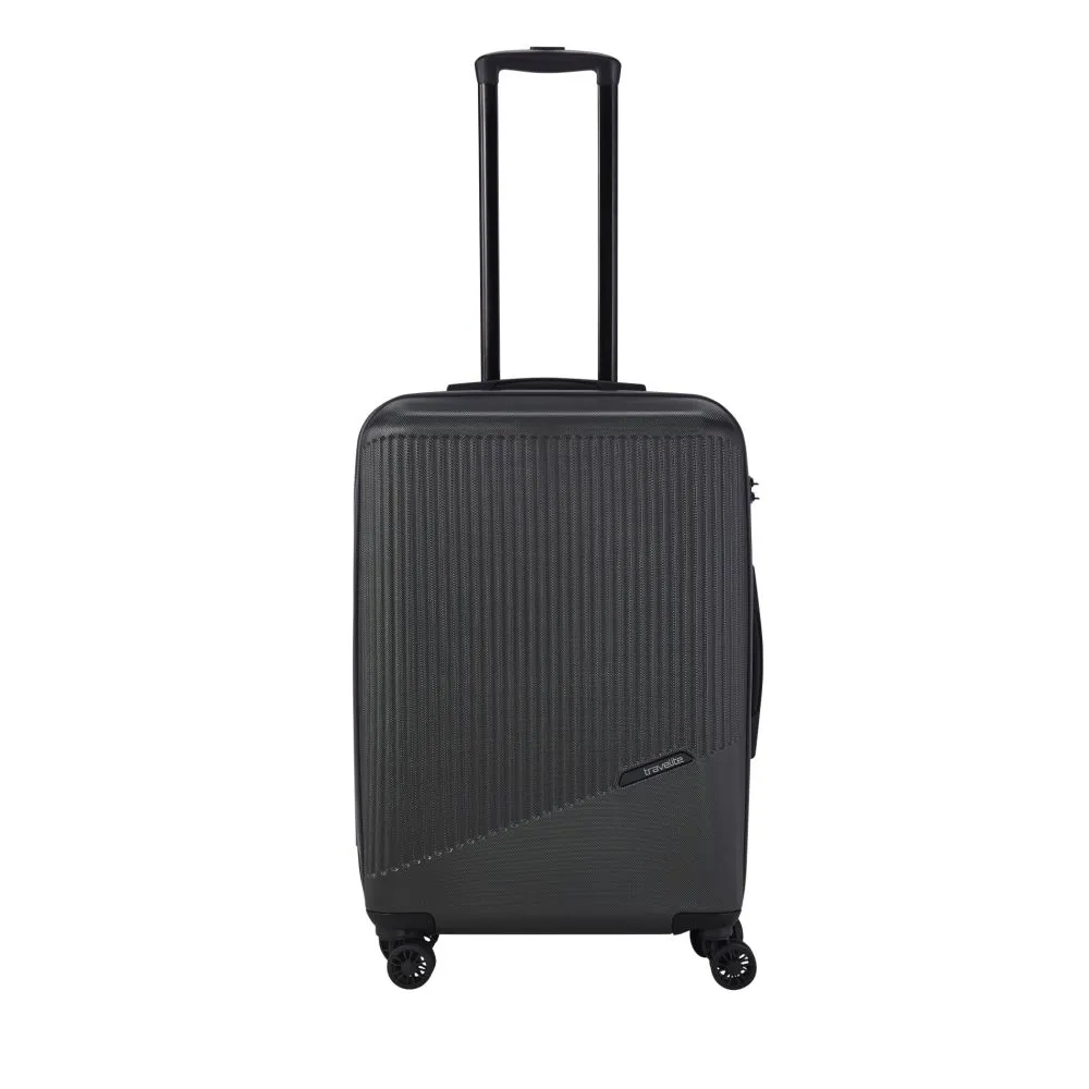 Travelite BALI Trolley mit 4 Rollen Größe M - Anthrazit