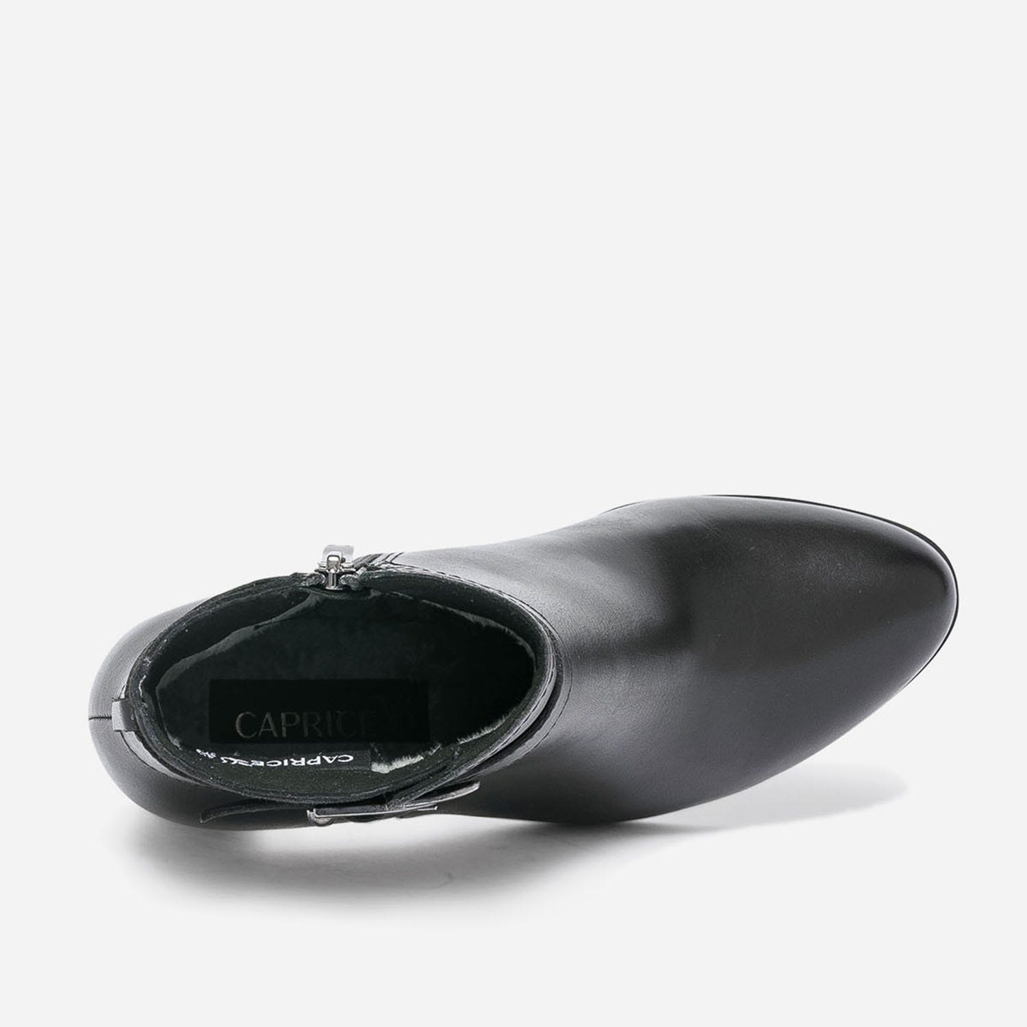 Boots CAPRICE noir à boucle fantaisie
