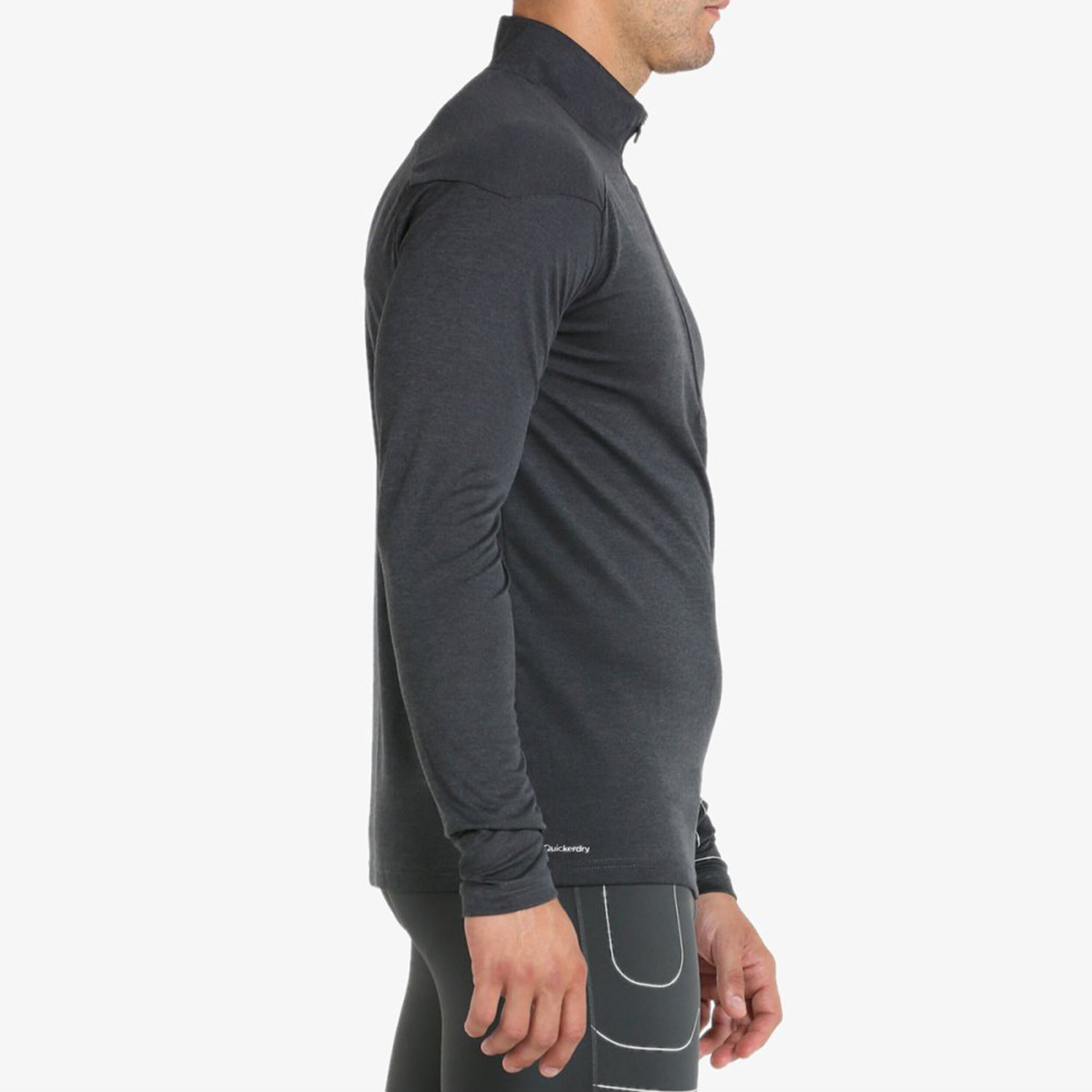 Zenon 1/4 Zip Longsleeve Herren - Koralle
