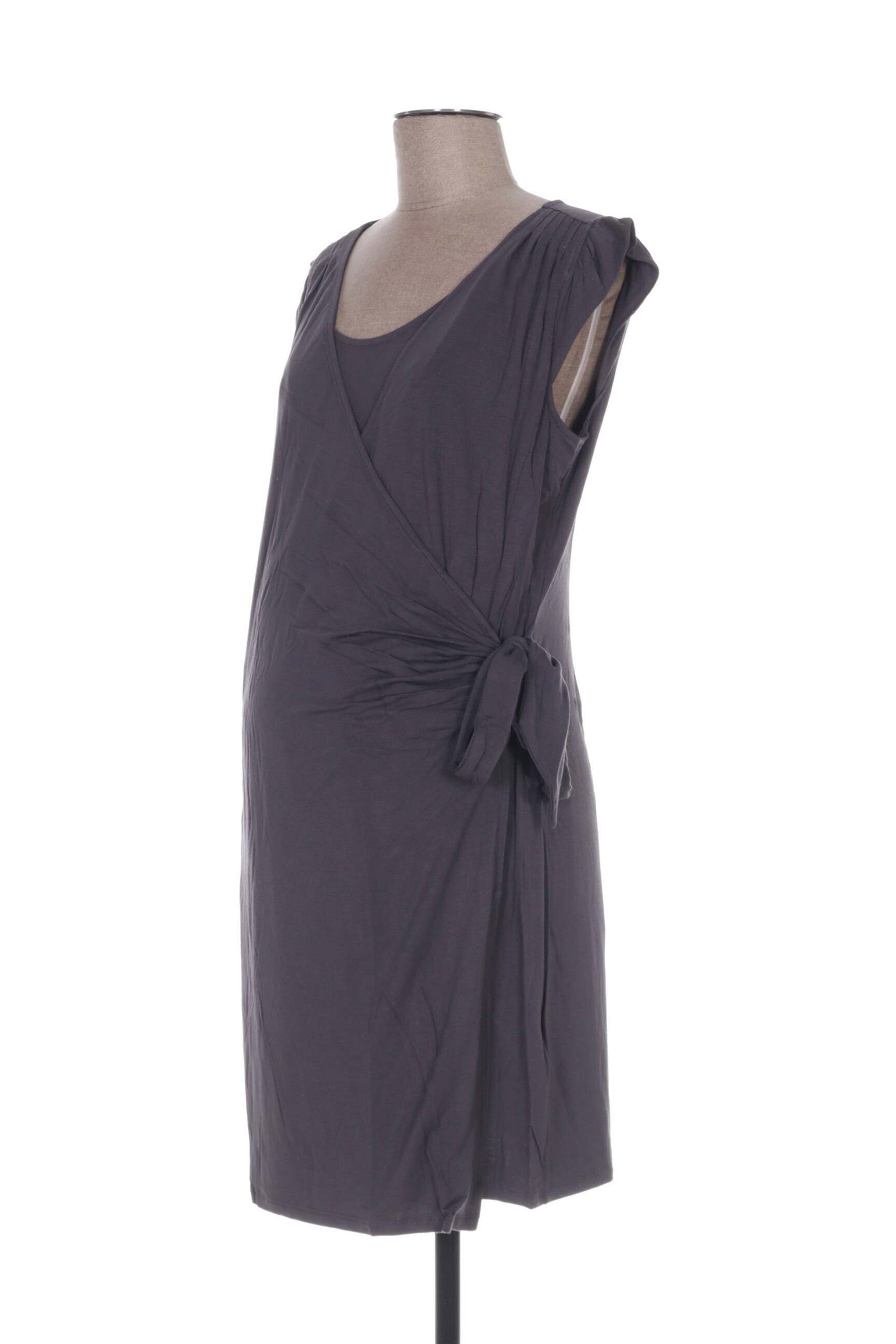 Colline Robes Maternite Femme couleur gris