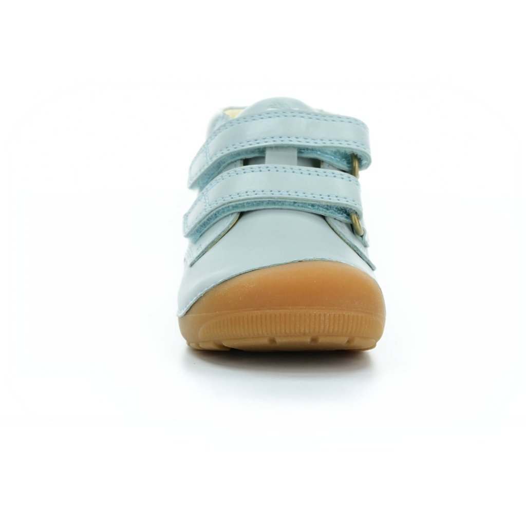 Bundgaard Petit Strap Jeans Mint hell blaue Mid Cut Barfußschuhe