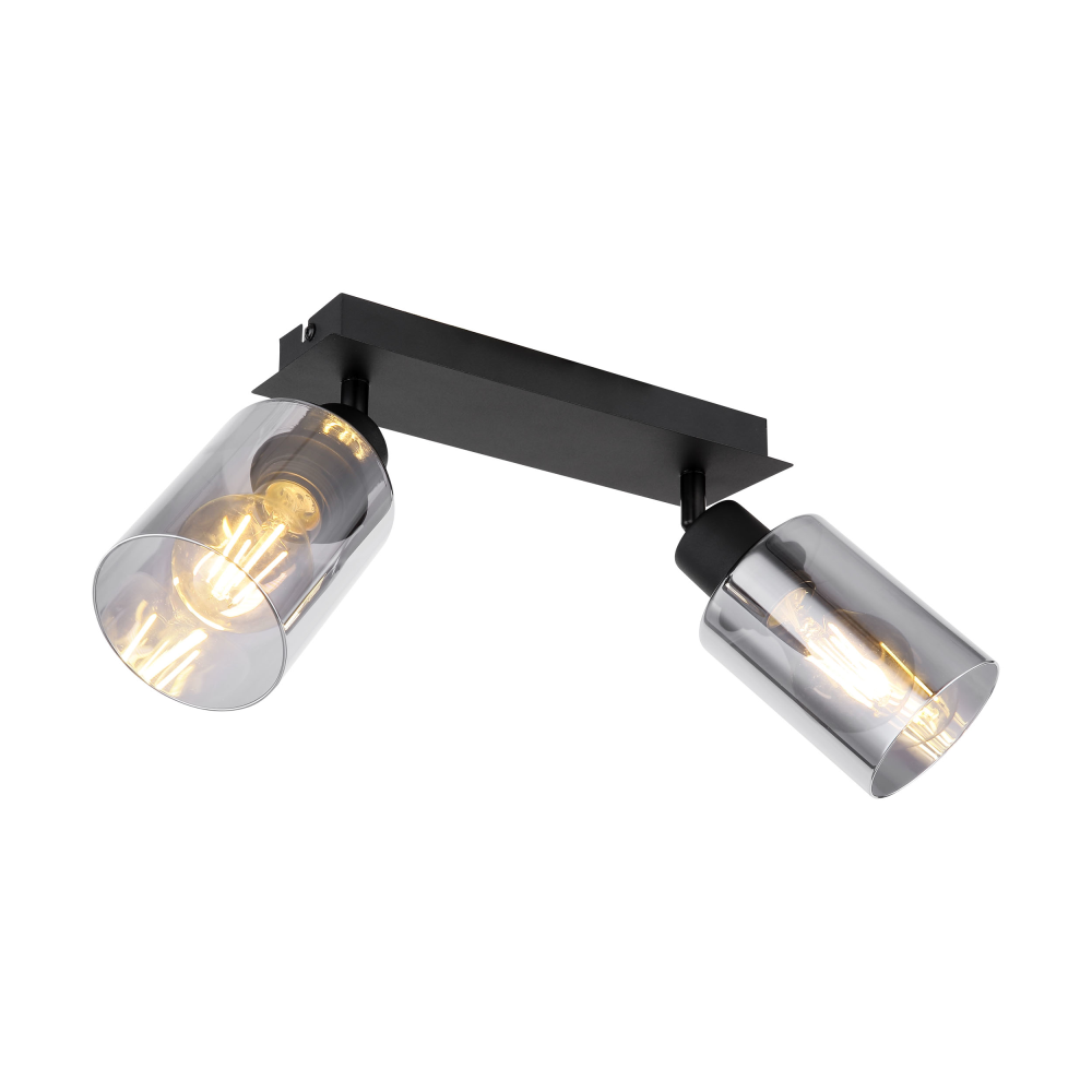 Strahler Hadera Metall schwarz