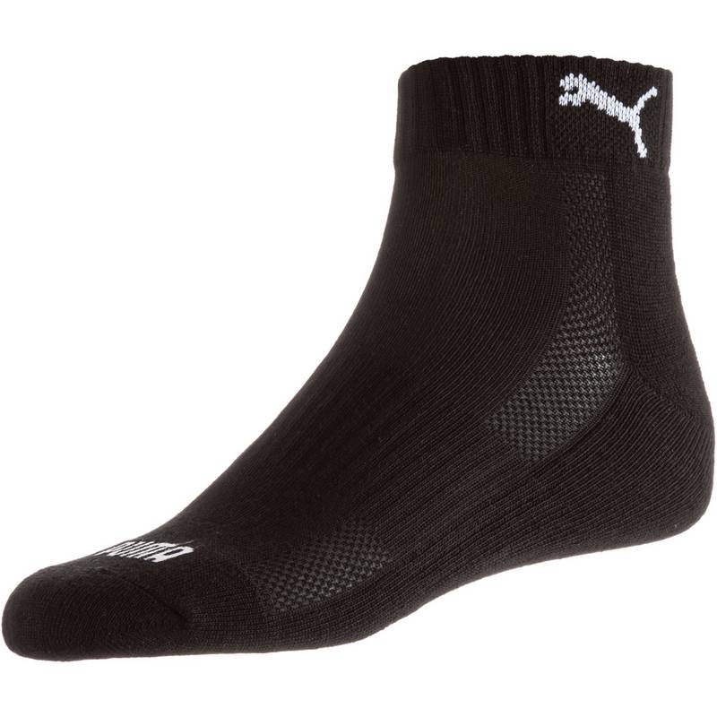 PUMA Cushioned Quarter 3er Pack Socken