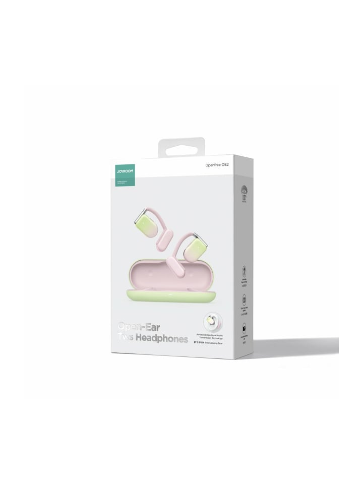 COFI 1453 Joyroom Openfree JR-OE2 TWS kabellose Kopfhörer Open Ear Rosa in Rosa günstig kaufen onesize
