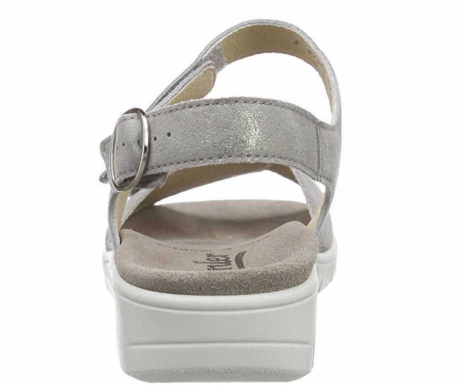 SEMLER Komfort Sandalen silber D4045
