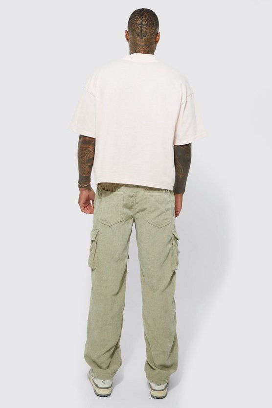 Lockere Cargo-Hose mit Taschen