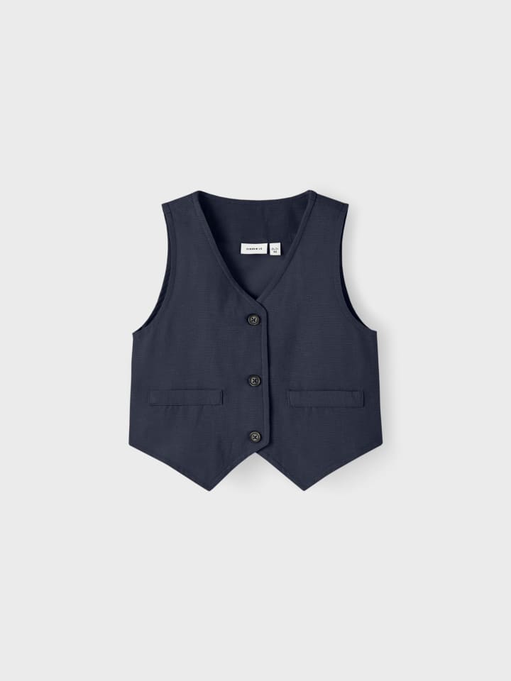 name it Anzugweste NMMFAHER WAISTCOAT in dark sapphire günstig kaufen 110