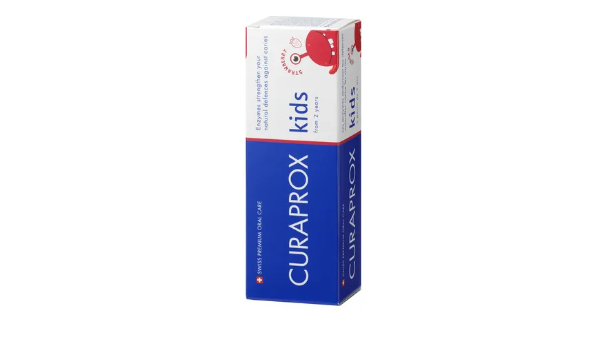 Curaprox Zahnpasta Kids Erdbeere 60 ml