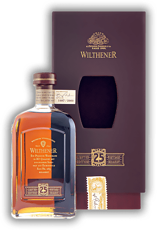 Wilthener 25 Jahre Weinbrand XO Wilthener 25 Jahre Weinbrand XO Limited Edition 25 Years Vintage Brandy. Alter 25 J. - 0,5	 Liter - Vol 40%
