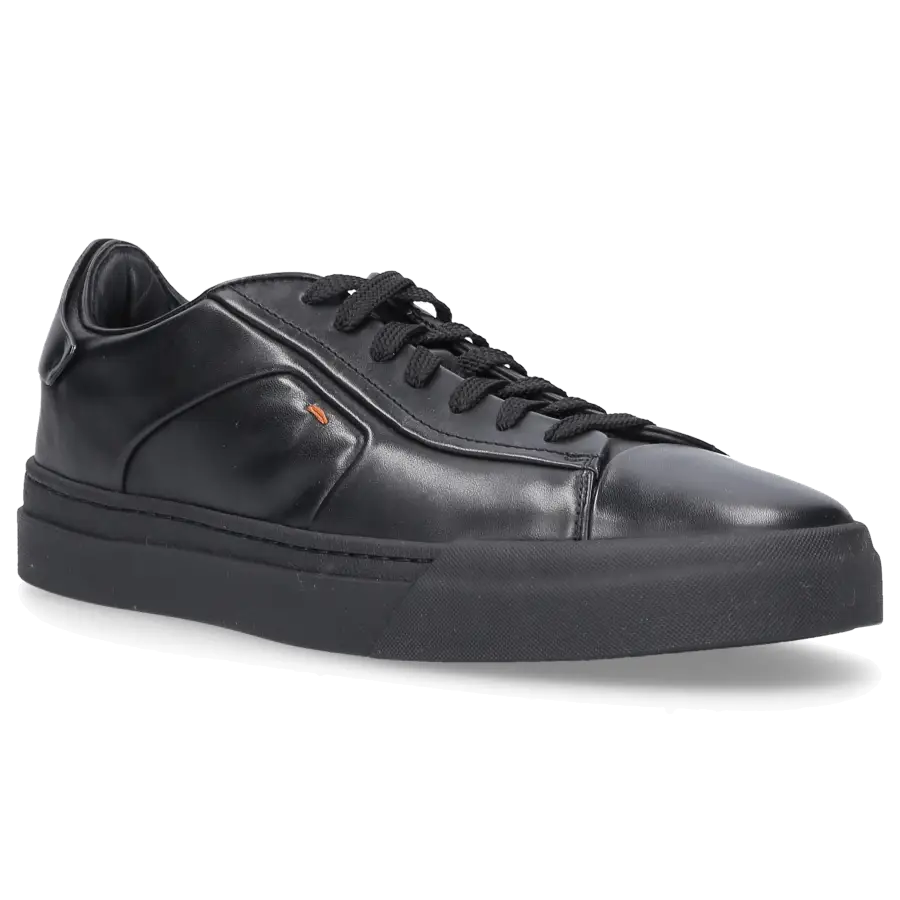 Santoni - Sneaker low DARTS Kalbsleder - schwarz