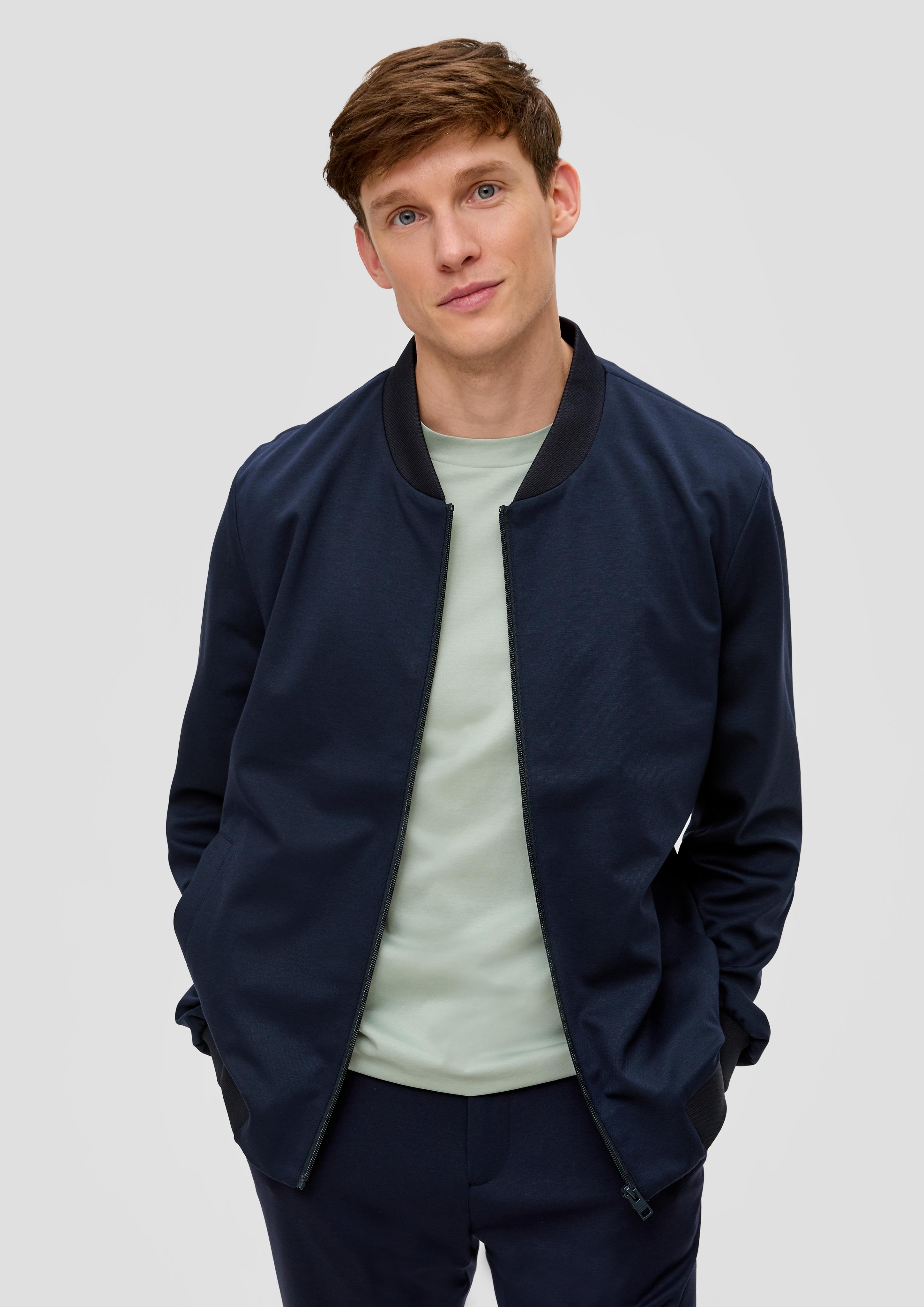s.O JOGG: Bomberjacke aus Stretch-Jersey  2146198-5955