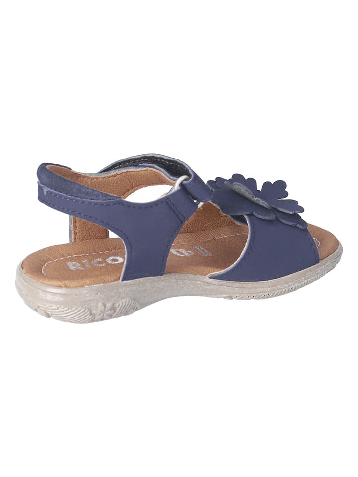 Ricosta Leder-Sandalen in Dunkelblau günstig kaufen