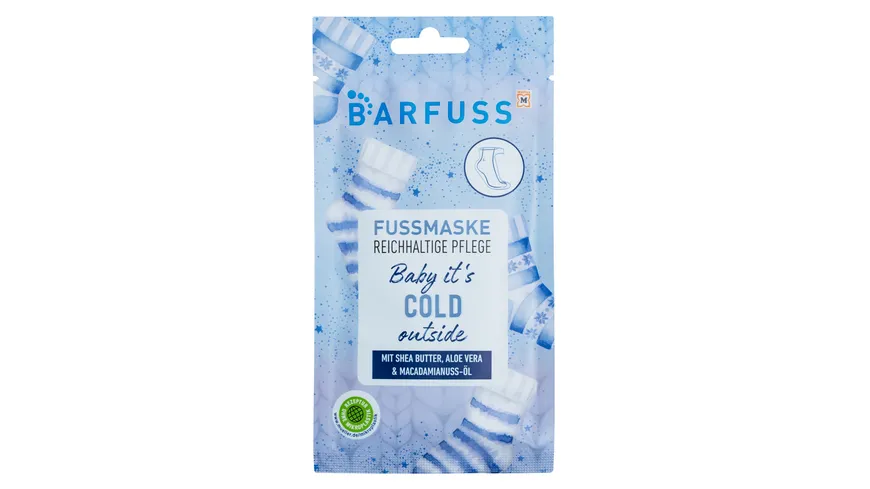 BARFUSS Fussmaske Baby it´s cold outside 20 ml
