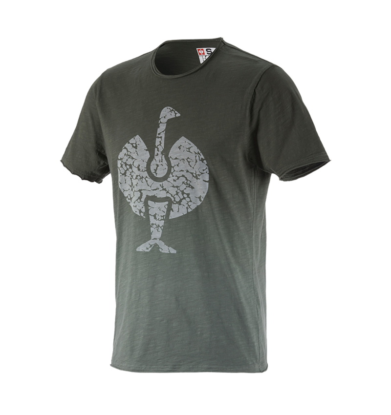 e.s. T-Shirt workwear ostrich
