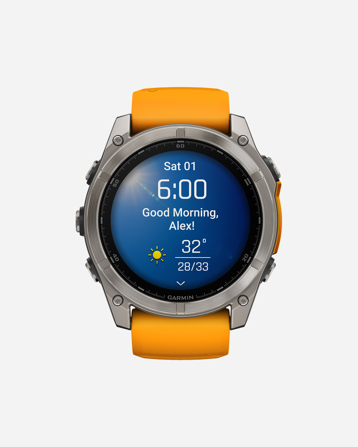 Garmin Fenix 8 Amoled 51mm Sapphire Multifunction Watch 010-02905-11