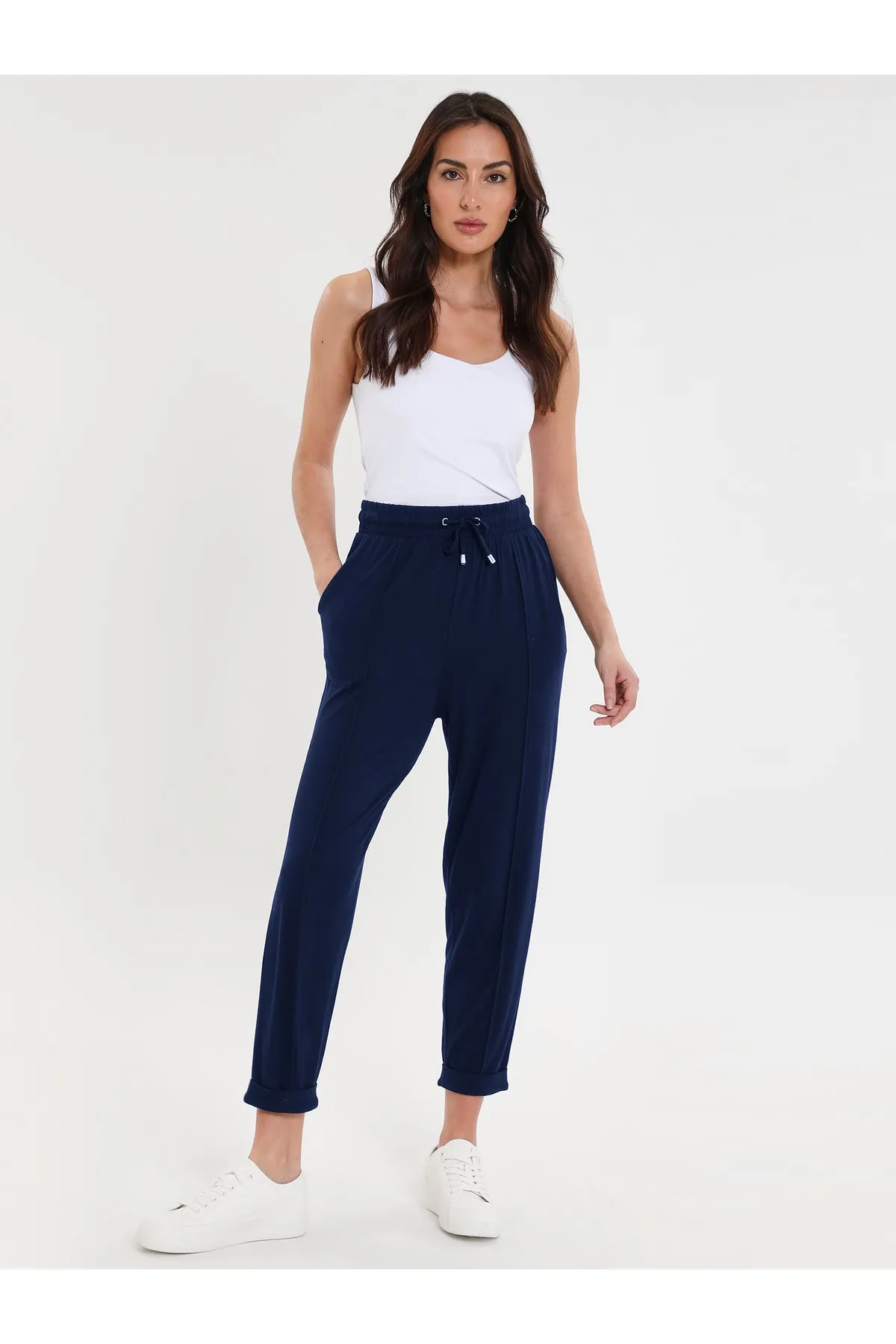 Threadbare  Jogginghose - Dunkelblau - Straight