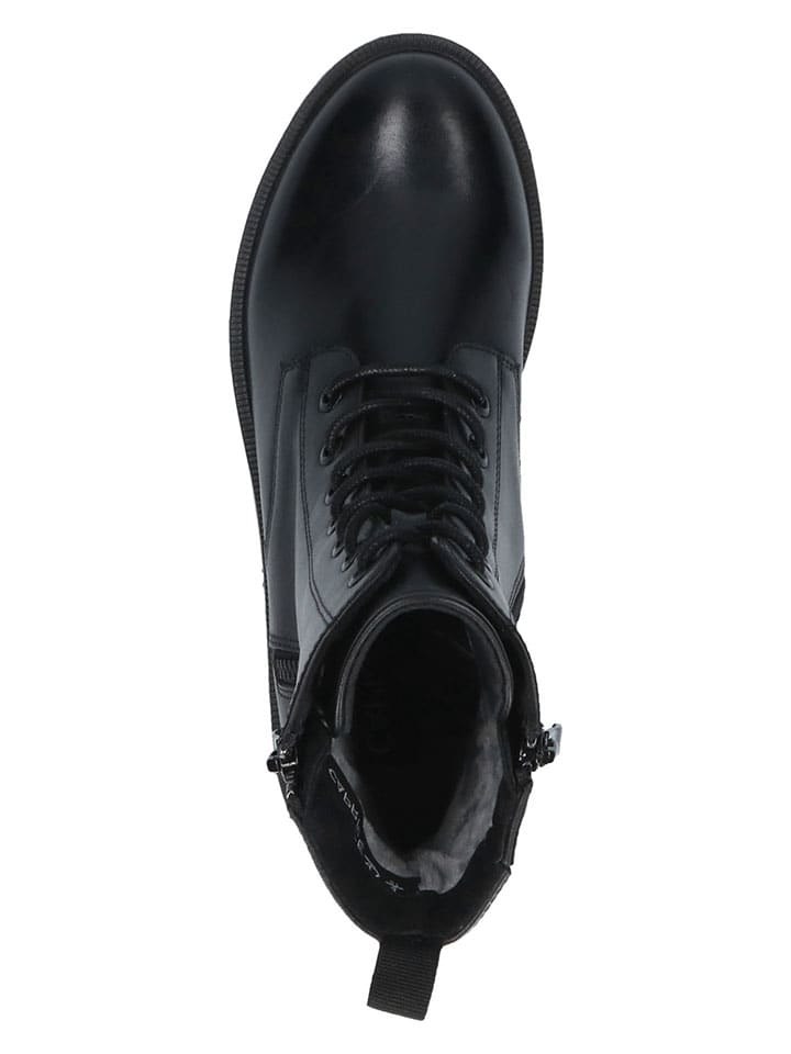 Caprice Leder-Boots in Schwarz günstig kaufen