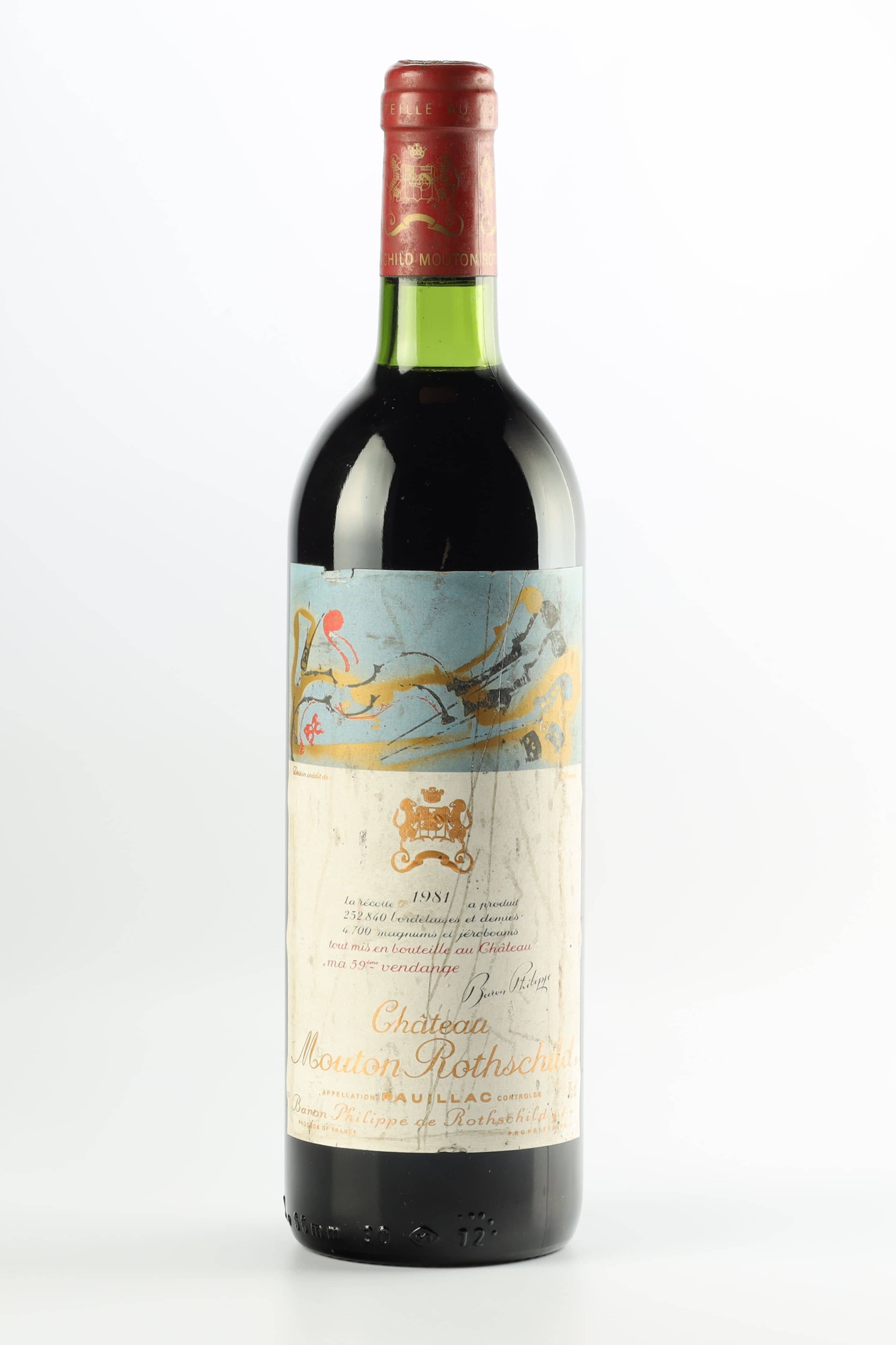 Château Mouton Rothschild 1981, Pauillac