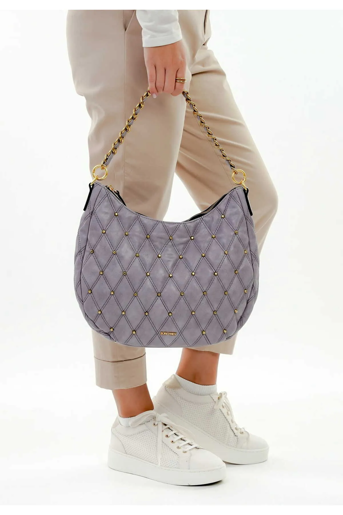 SURI FREY  Handtasche - Lila - Unifarben