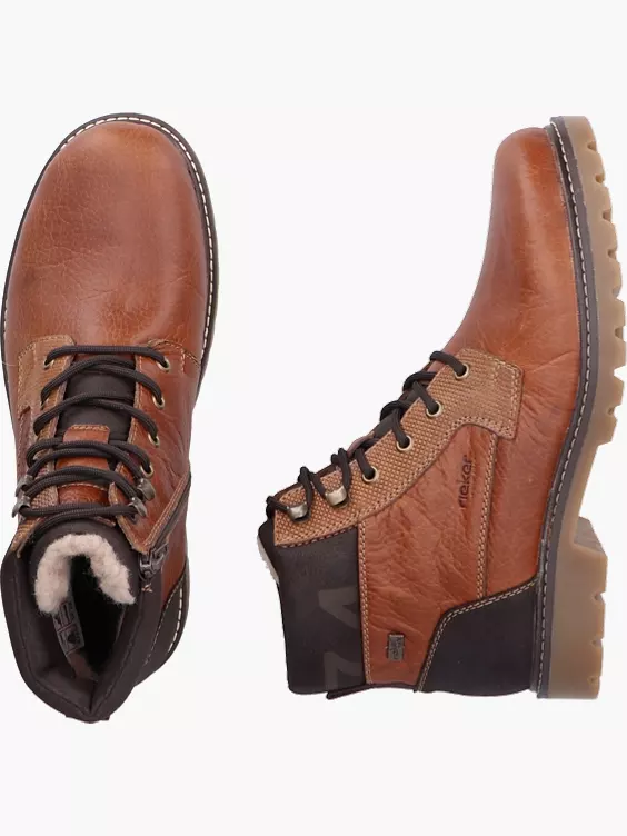 Rieker Herren Schnürstiefel