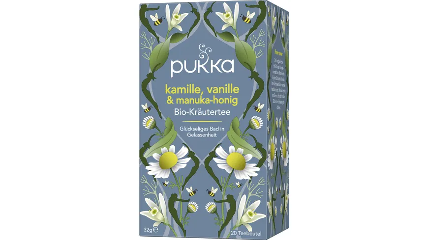 pukka kamille, vanille & manuka-honig Bio-Kräutetee 32 g