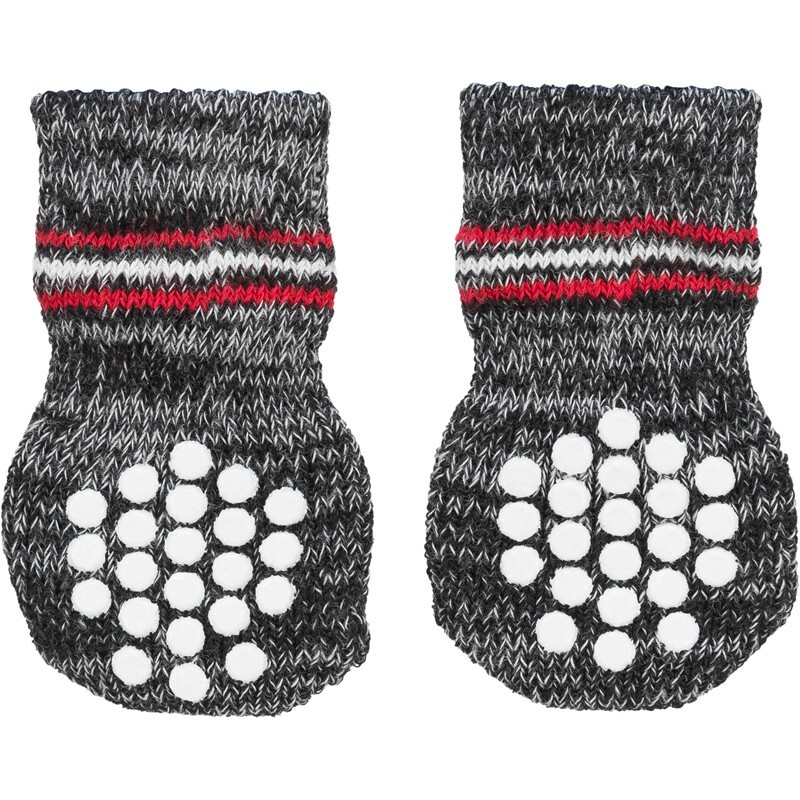 Trixie Hundeschuhe Trixie Hundesocken 2 Stück, Größe L