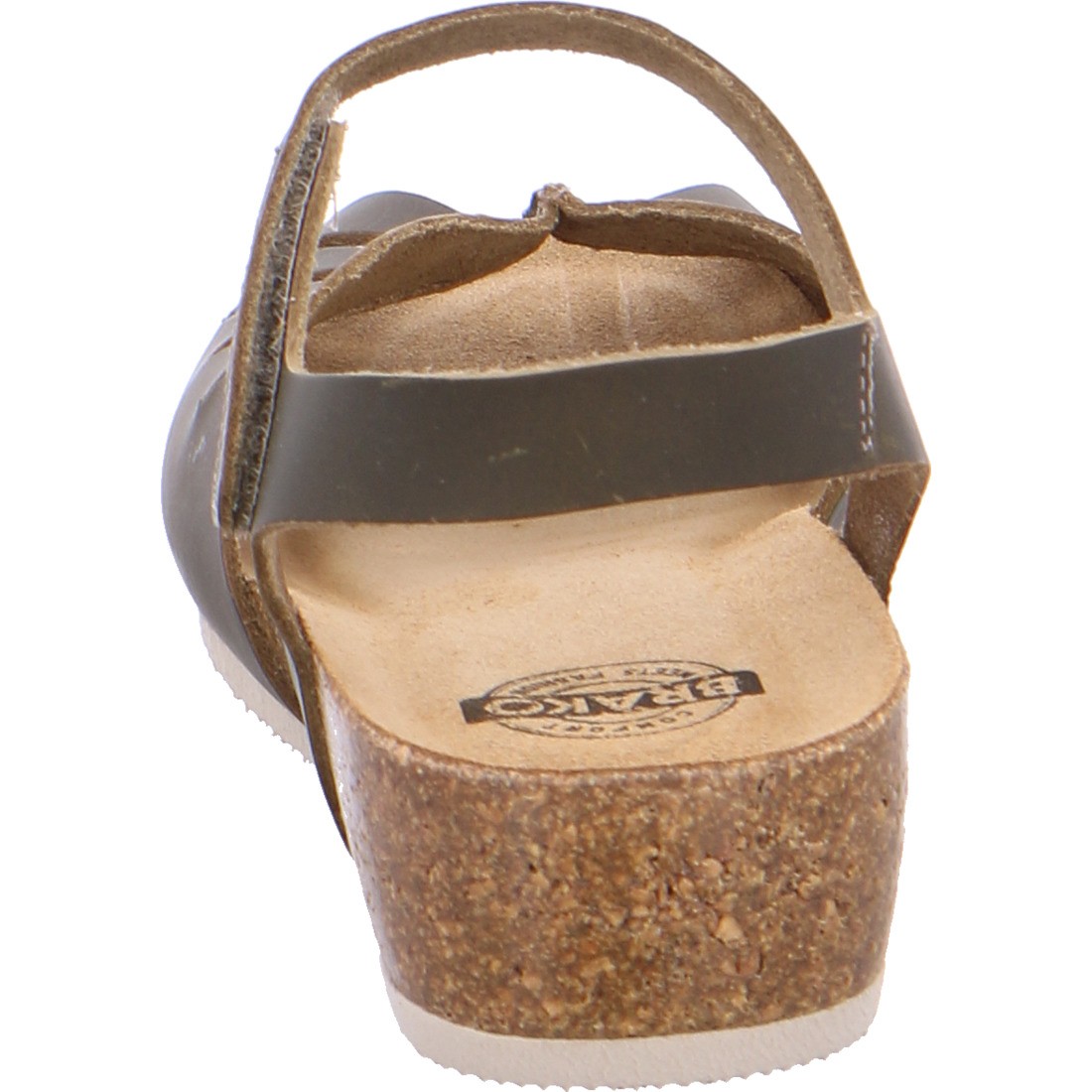 BRAKO Keilsandalen grün