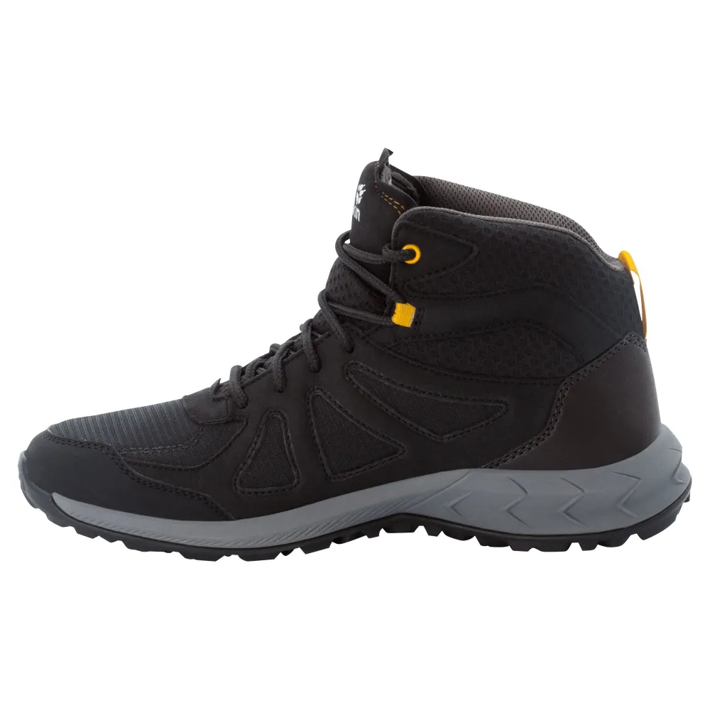 Jack Wolfskin WOODLAND 2 TEXAPORE MID M 4051261_6055 / schwarz