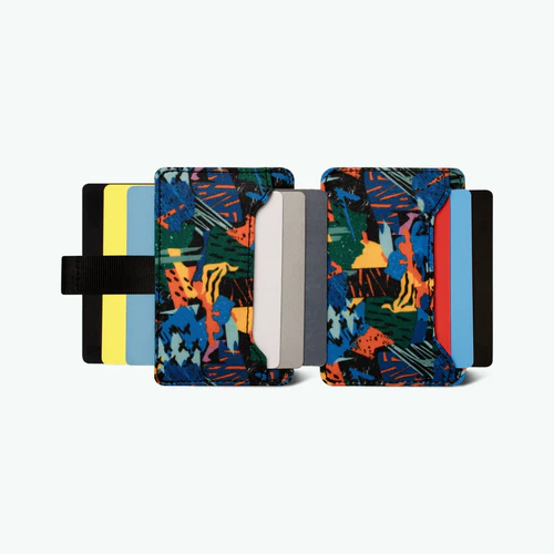 Boulogne blue card holder