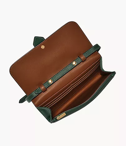 Fossil Crossbody-Geldbörse Harwell Leder