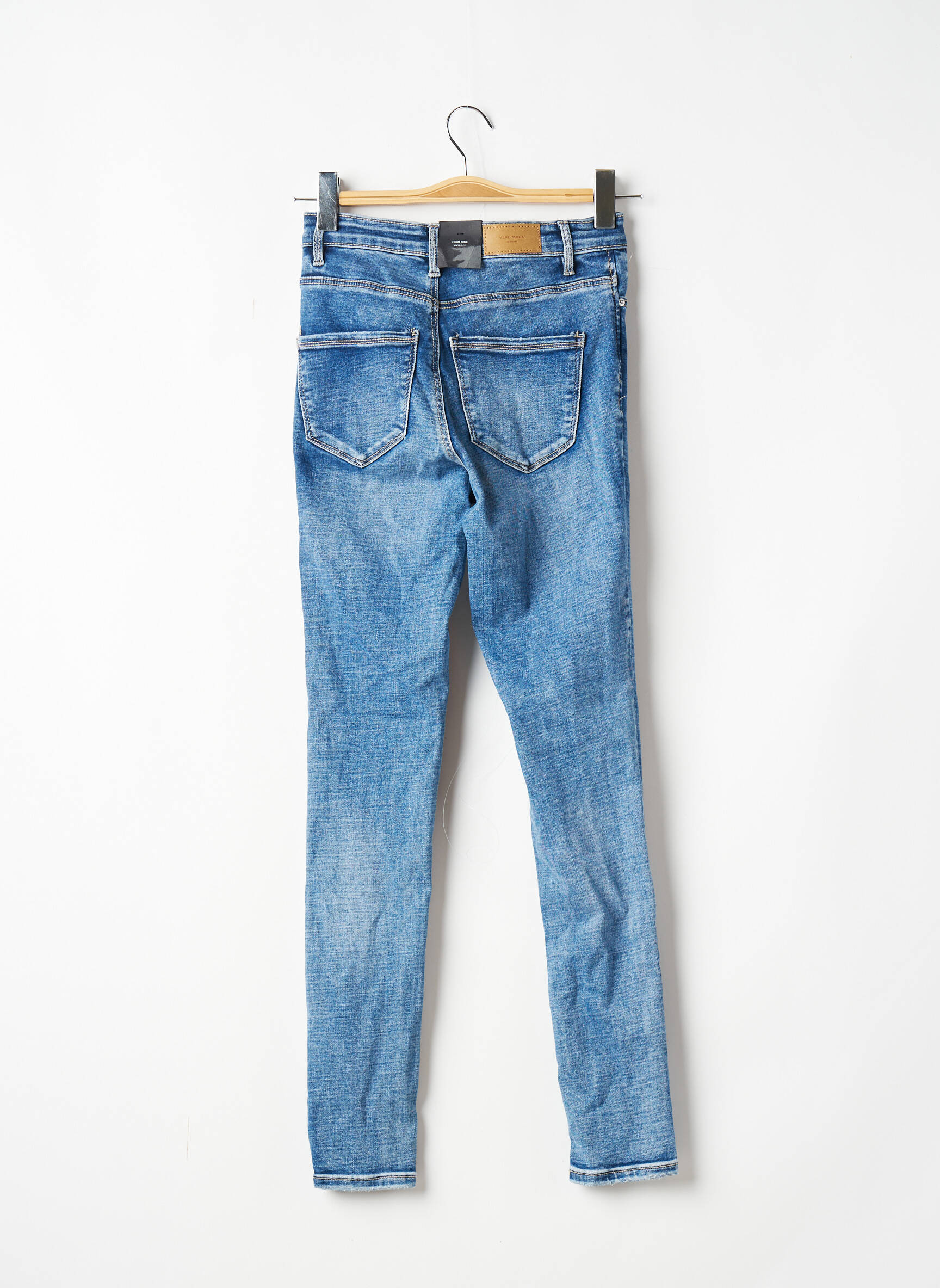 Vero Moda Jeans Skinny Femme couleur bleu