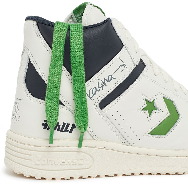 Converse x Kasina Weapon Mid Vintage vintage white