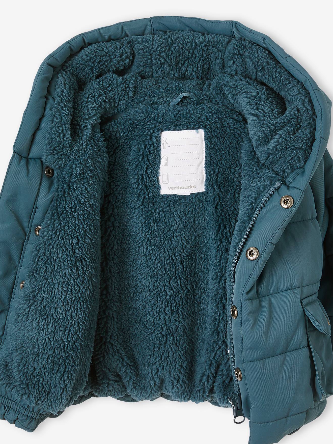 Doudoune bébé garçon bleu ardoise foncé