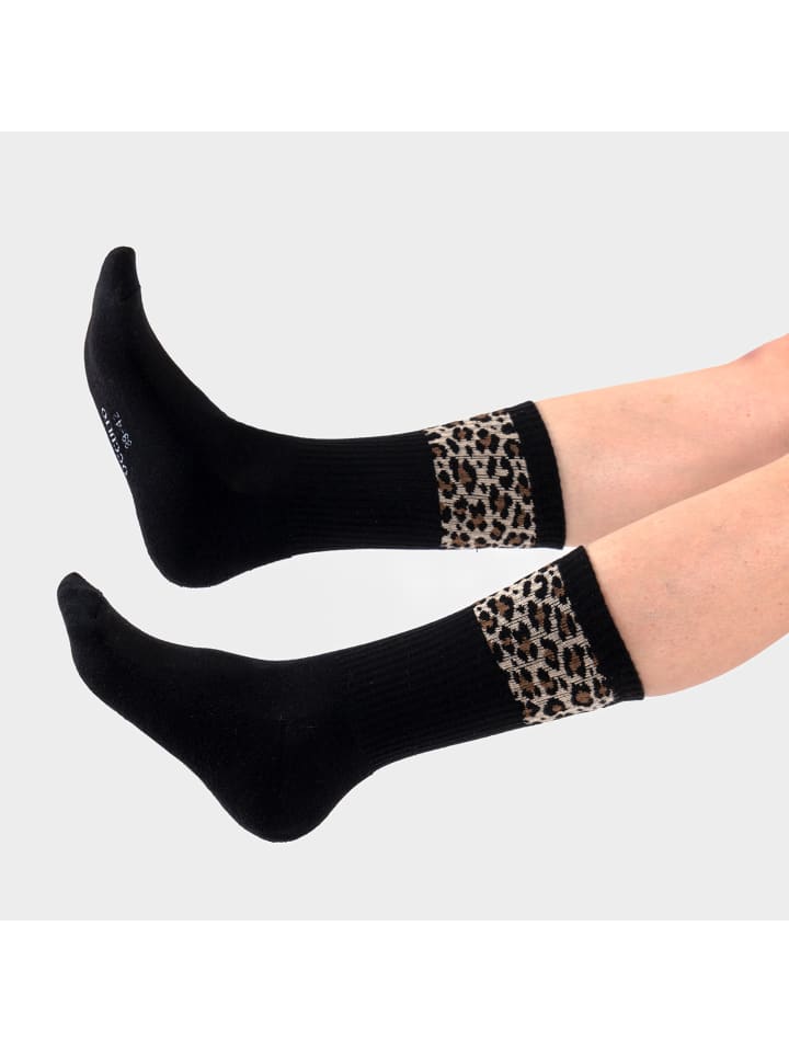Occulto 6er Pack Leoparden Muster Tennis Socken Nala in Leopard günstig kaufen 39-42