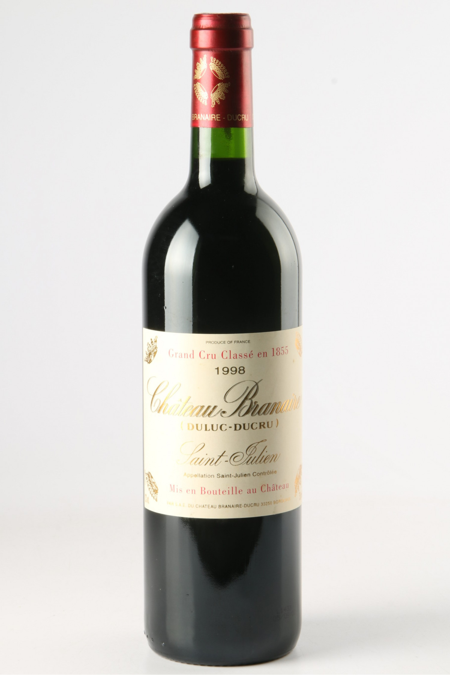 Château Branaire Ducru 1998, Saint Julien