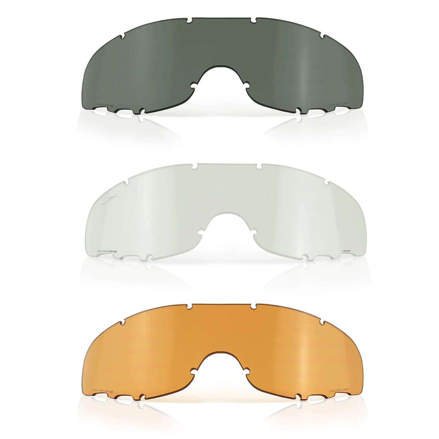Spear Taktische Brille mit 3 Gläsern